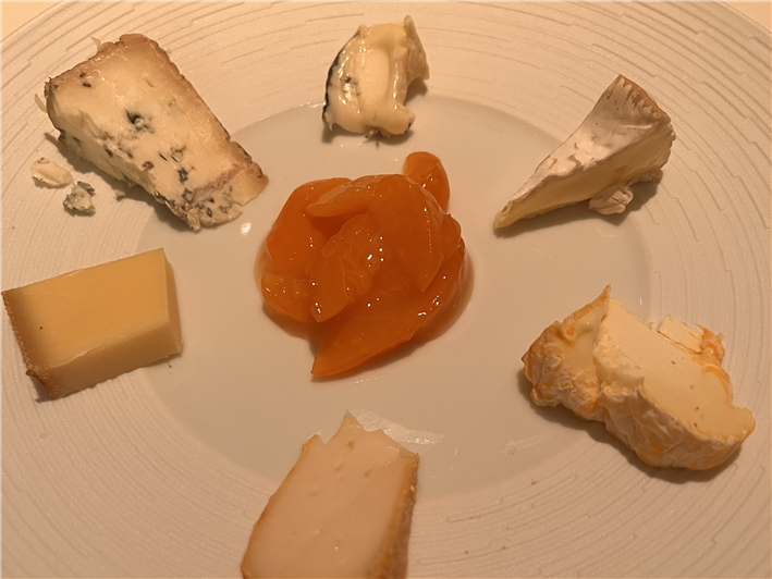 cheese served